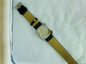 Tomi Squares Watch with Leather Strap & Bracelet Gift Akun Treasures