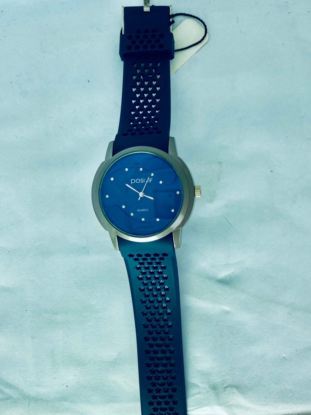 Positif Blue Watch with Stylish Fragrance and Strap – Unique & Elegant Akun Treasures